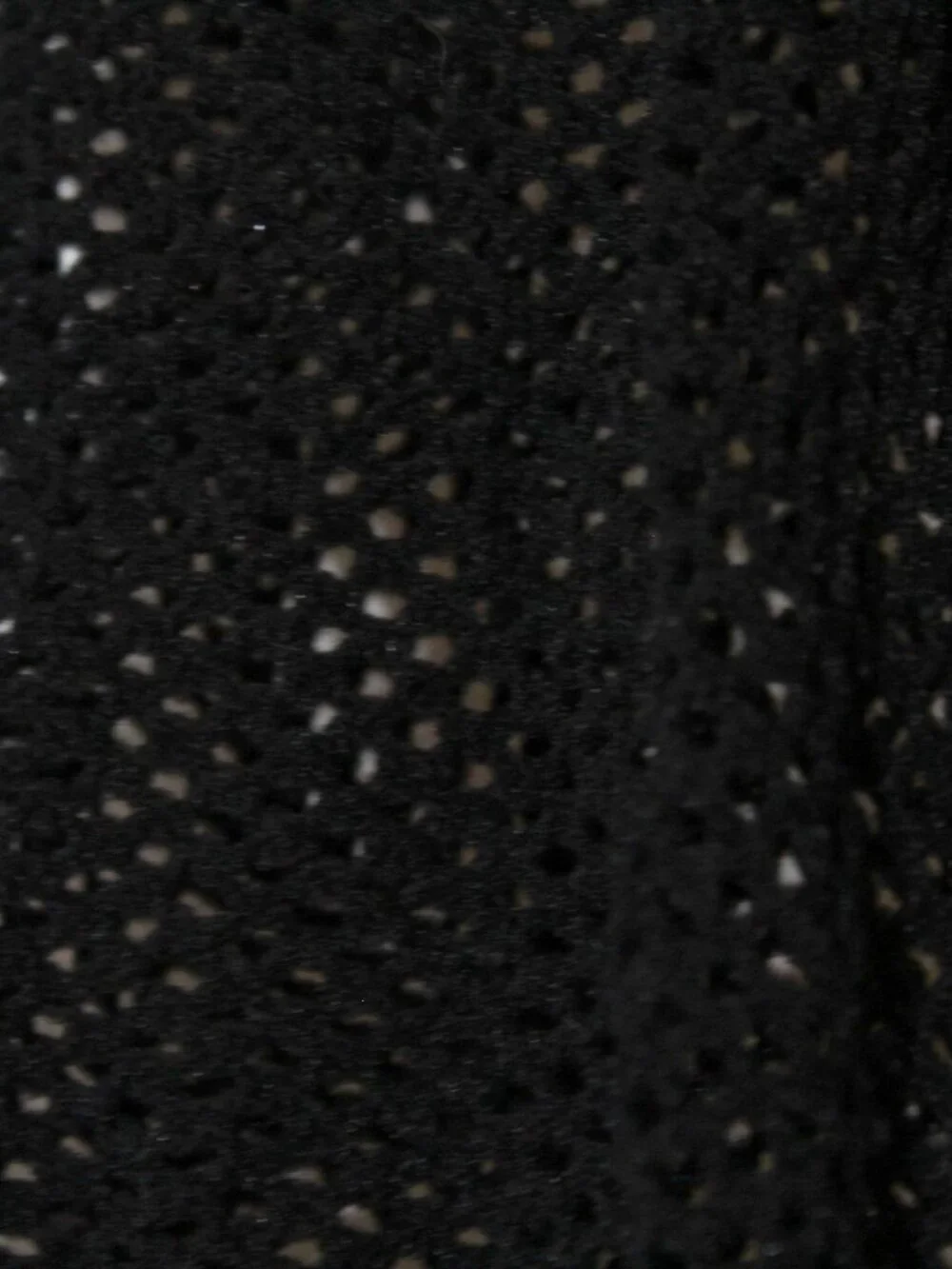 Vintage Y2K Black Fishnet Tights S M AS IS
